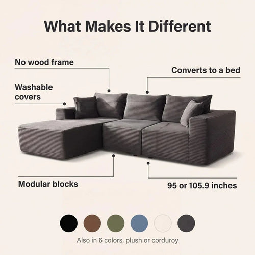 The Softest Couch You'll Ever Own — At A Price You Can Actually Afford