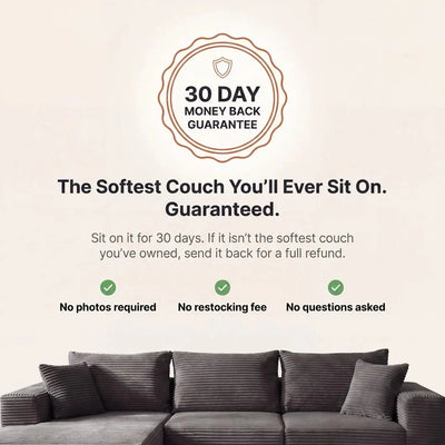 The Softest Couch You'll Ever Own — At A Price You Can Actually Afford